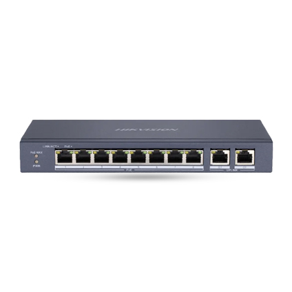 8 Port Fast Ethernet Unmanaged POE Switch